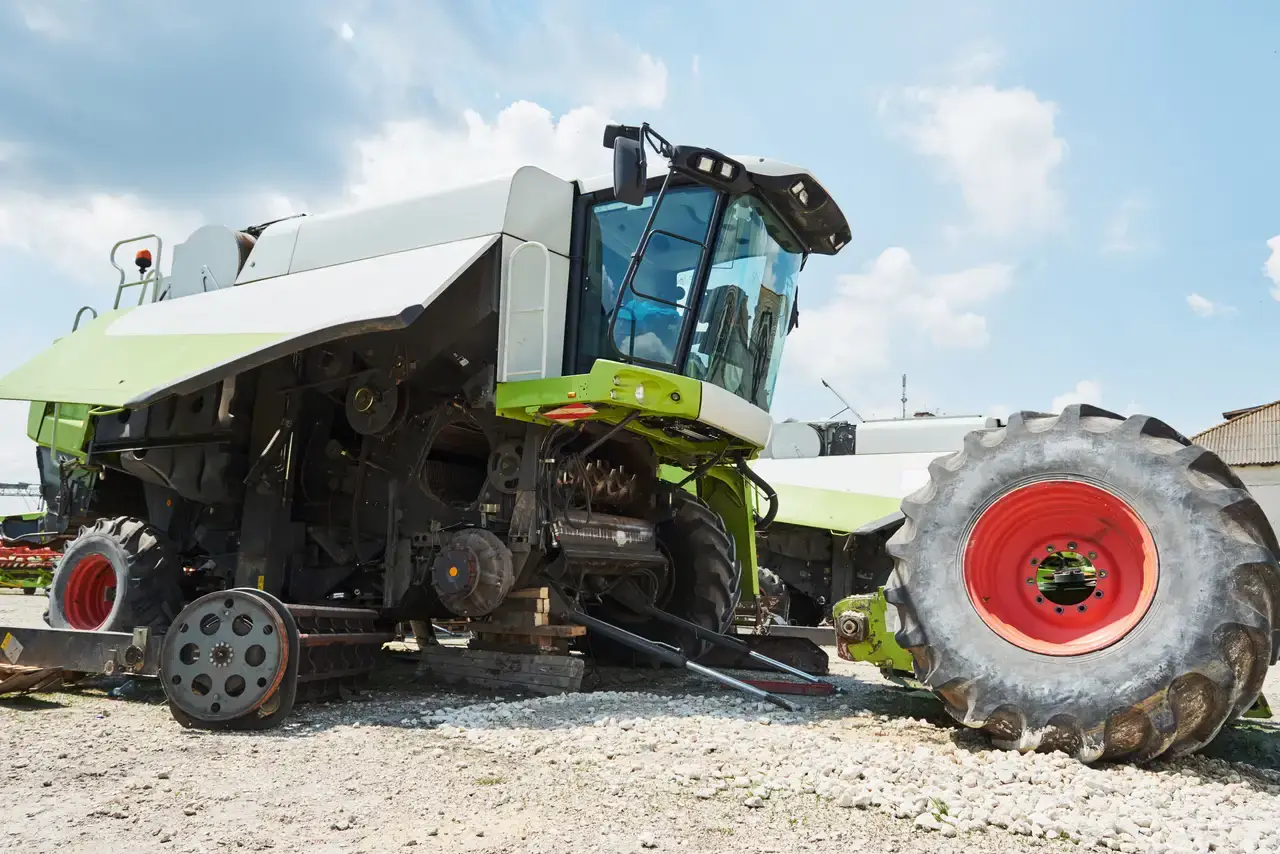 image / Acquisition d'une machine agricole plus propre