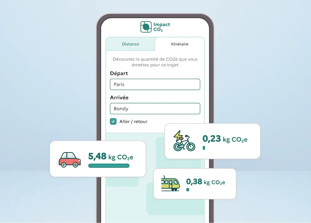 Image du site Impact CO₂